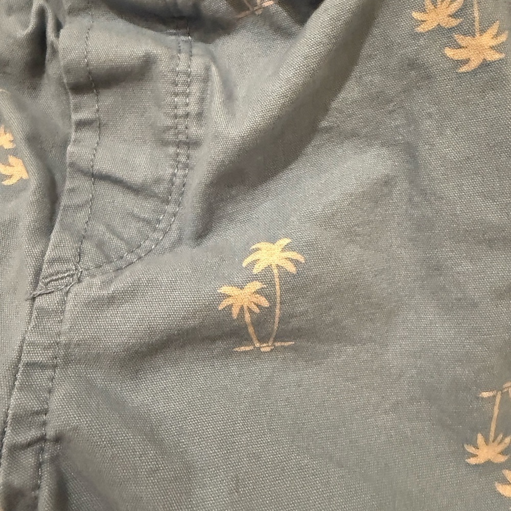 Gerber Blue Palm Tree Short Set - Picture 4 of 5